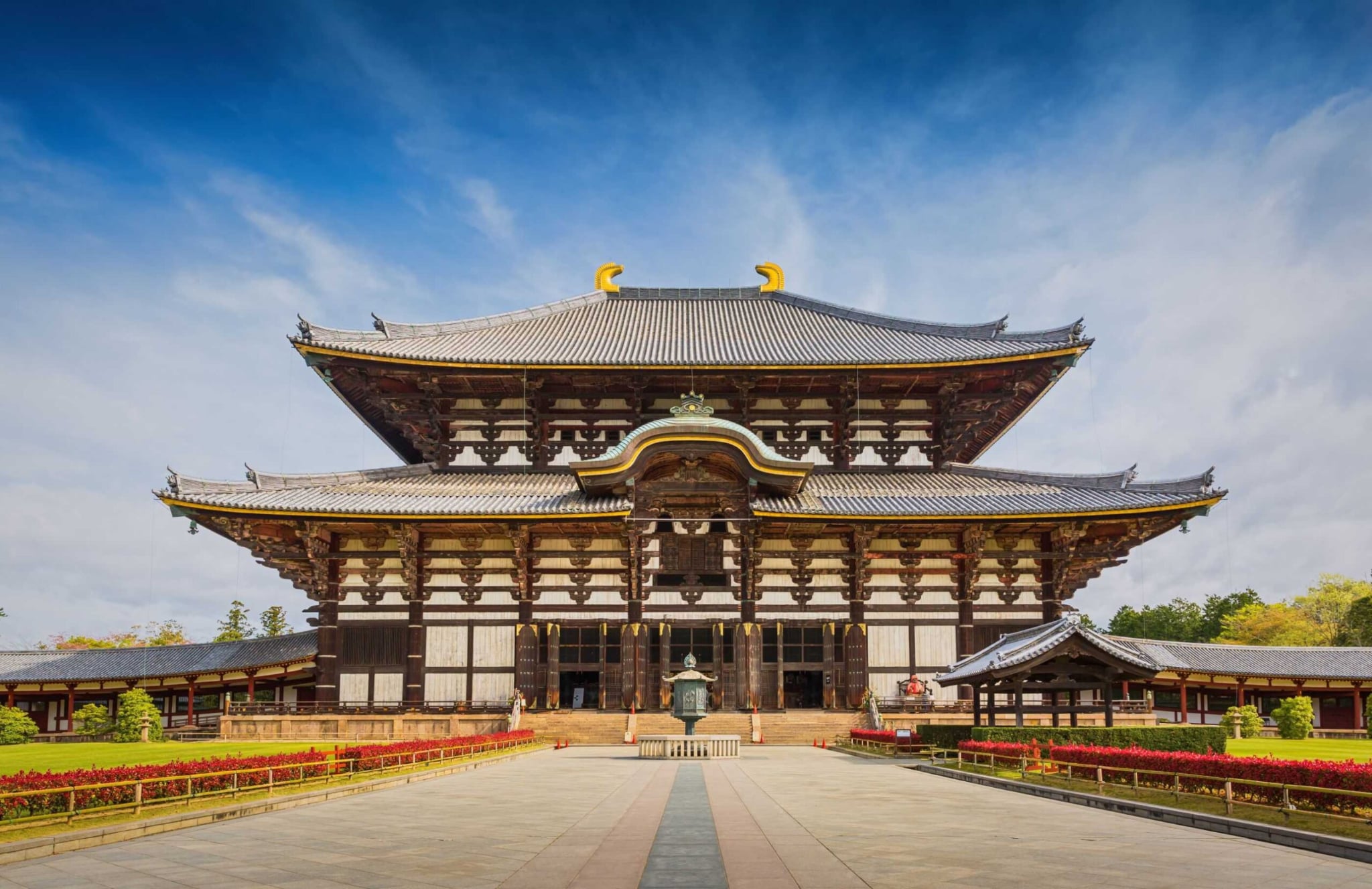 Nara is known for its ancient religious structures